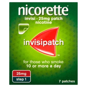 Nicorette Invisible Patch 25mg Pack Of 7