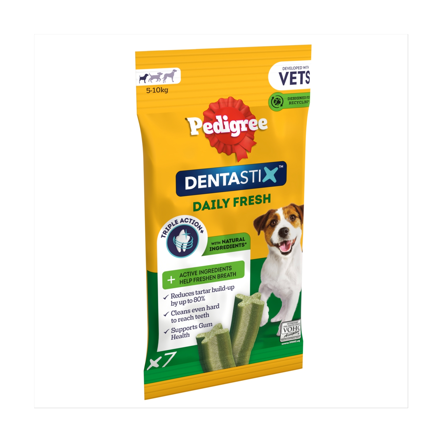 Pedigree Dentastix Fresh Small Pack Of 7 110g