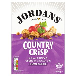 Jordans Country Crisp Flame Raisin Cereal 450G