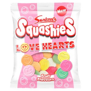 Swizzels Squashies Love Hearts 140g