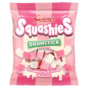 Squashies Drumstick Strawberry & Cream 100g