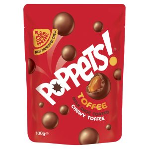 Poppets Toffee 100g