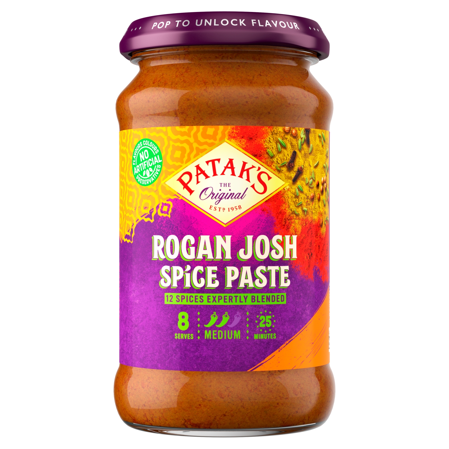 Pataks Rogan Josh Curry Paste 283g