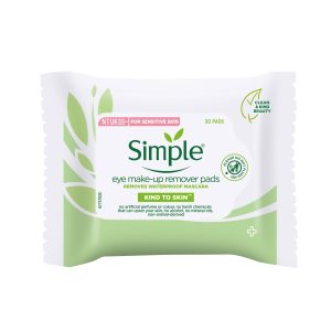 Simple Kind to Eyes Eye Make-up Remover Pads Pack Of 30