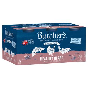 Butchers Healthy Heart Dog Food Tins 6 x 390g