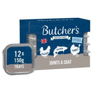 Butchers Joints & Coat Grain Free Wet Dog Food Trays 12 x 150g
