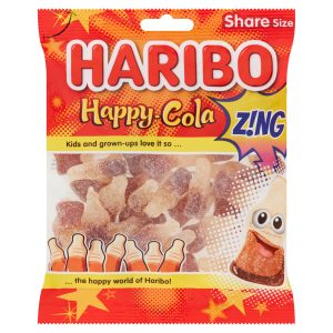 Haribo Happy Cola Zing Sweets 160g