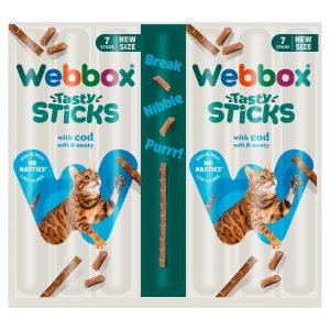 Webbox Tasty Sticks With Cod Pack Of 7