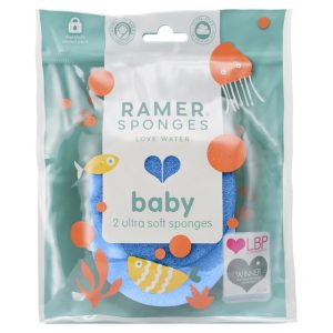 Ramer Ultra Soft Baby Sponge Twin Pack