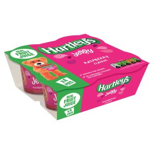 Hartleys Rasperry Jelly 4 x 125g