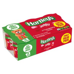 Hartleys Stawberry Jelly 6 x 125g