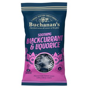 Buchanans Blackcurrant And Liquorice 140g