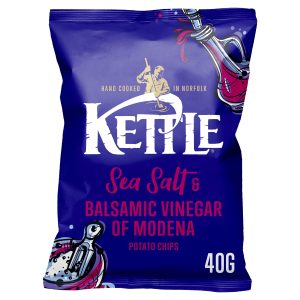 Kettle Chips Sea Salt & Balsamic Vinegar 40g