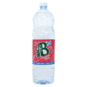 MacB Strawberry & Kiwi Spring Water Sugar Free 1.5 litre