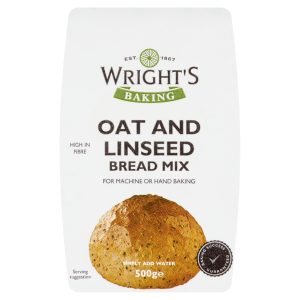 Wrights Baking Oat & Linseed Bread Mix 500g