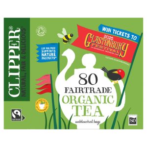 Clipper Organic Fairtrade 80 Tea Bags 232g