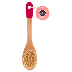 Get Up And Glow Wooden Body Brush