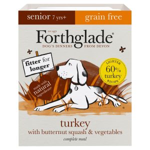 Forthglade Senior Wet Dog Turkey With Butternut Squash & Veg Grain395g