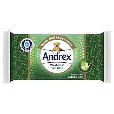 Andrex Skin Kind Washlets Pack Of 36