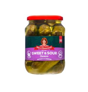 Mrs Elswood Sweet & Sour Gherkins 670g