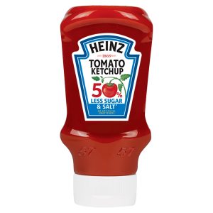 Heinz Tomato Ketchup 50% Less Sugar & Salt 400ml