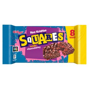 Kelloggs Squares Delightfully Chocolatey Pack Of 8