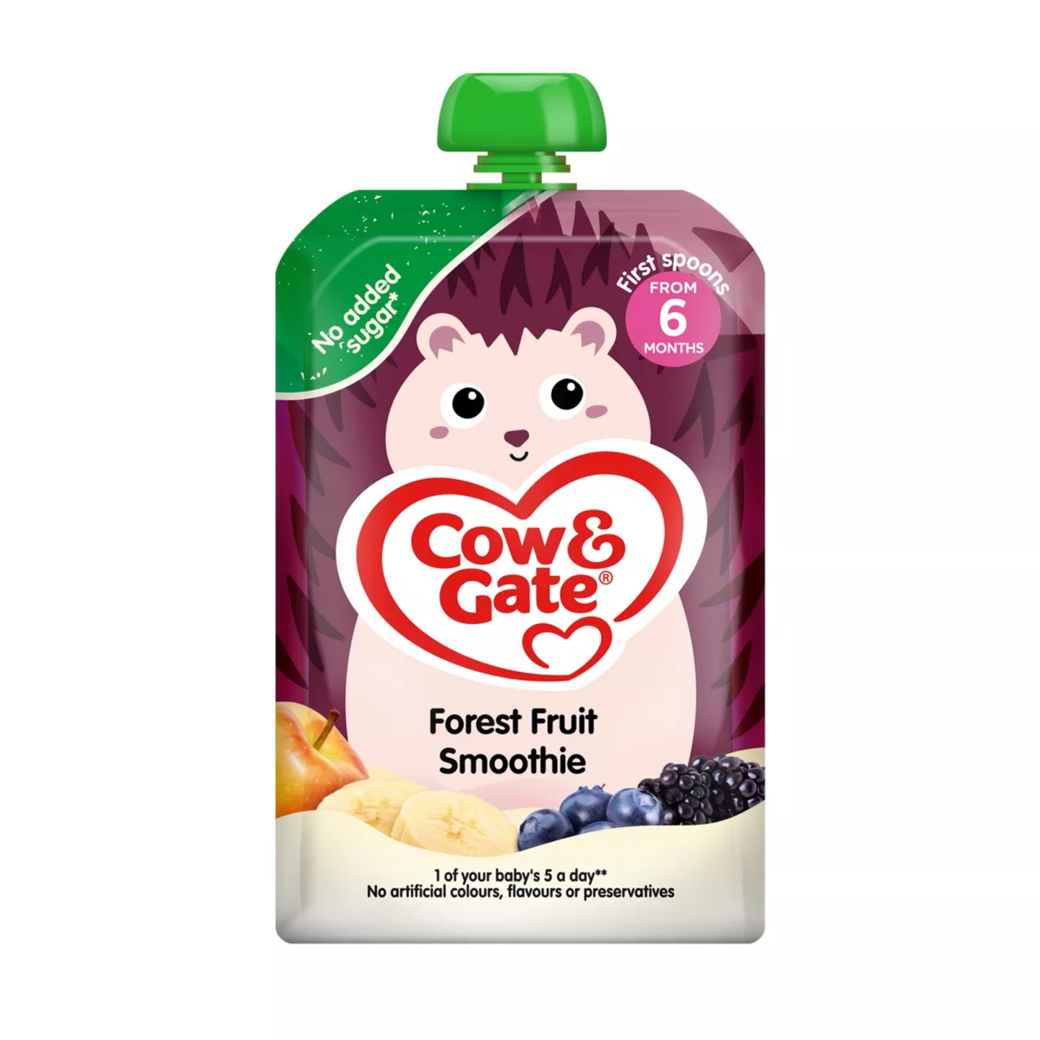 Cow & Gate Forest Fruit Baby Food 4+ Months 100g