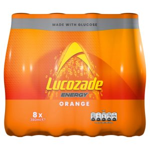 Lucozade Energy Orange 8 x 380ml