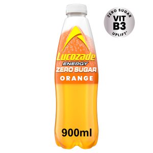 Lucozade Energy Zero Orange 900ml