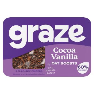 Graze Cocoa Vanilla Flapjack 50g