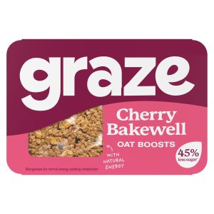 Graze Cherry Bakewell Flapjack 50g