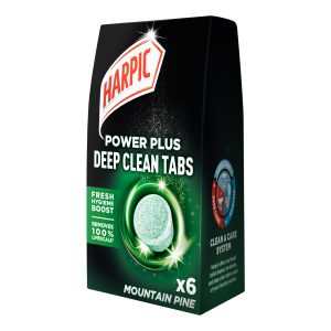 Harpic Powerplus Germ Kill Tabs Pine Pack Of 6