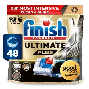 Finish Ultimate Plus Regular Dishwasher Tablets Pack Of 48