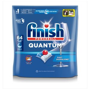 Finish Quantum All In One 64s Regular Dishwasher Tablets