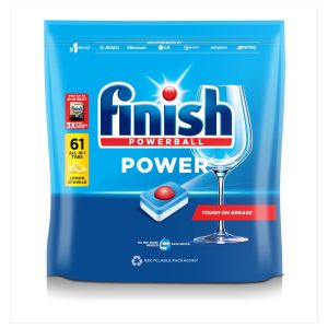 Finish Power Dishwashing Tablets Regular Pack Of 61