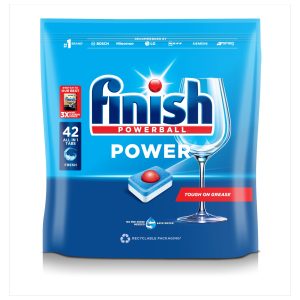 Finish Power Dishwashing Tablets Regular Pack Of 42