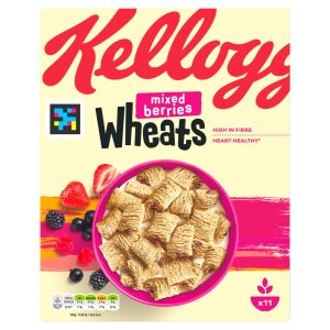 Kelloggs Mixed Berries Wheats Breakfast Cereal 500g