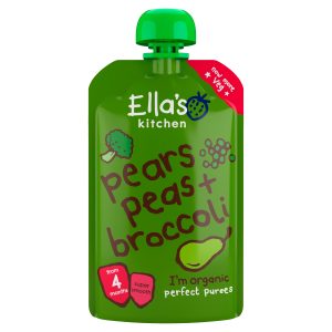 Ellas Kitchen Broccoli Pear & Pea 120g