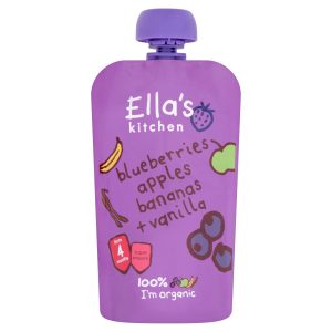 Ellas Kitchen Blueberries. Apples Bananas & Vanilla 120g