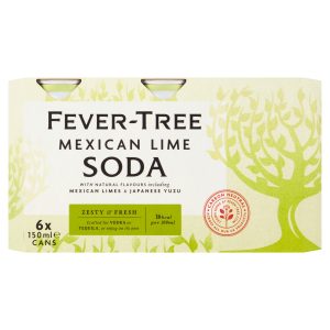 Fever-Tree Mexican Lime Soda 6 x 150ml