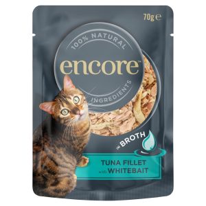 Encore Tuna with Whitebait Cat Pouch 70g