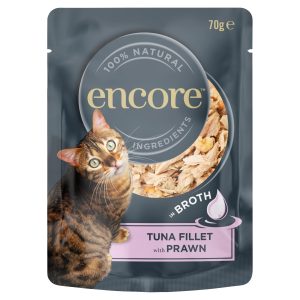 Encore Tuna & Prawn Cat Pouch 70g
