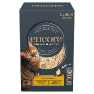 Encore Chicken Selection In Broth 5 X 50g