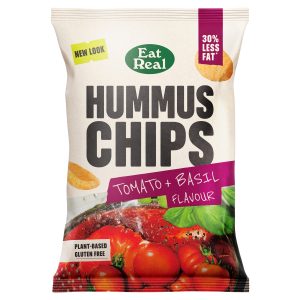 Eat Real Tomato & Basil Hummus Chips 110g