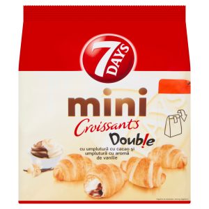 7 Days Mini Double Croissant Cocoa & Vanilla 185g