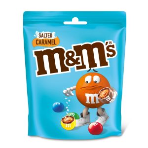 M&Ms Salted Caramel Pouch 102g