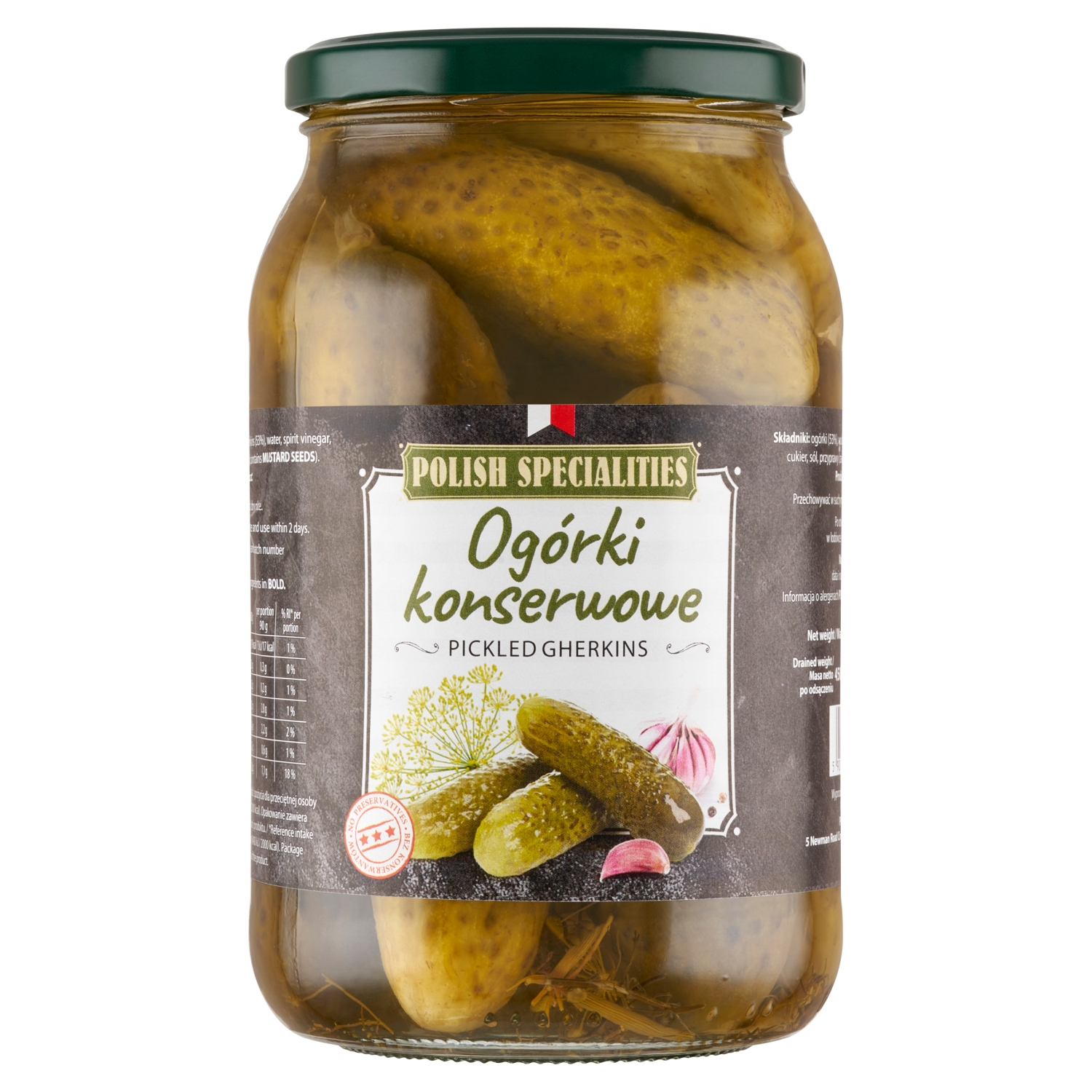 Polish Specialities Pickled Cucumbers 850g