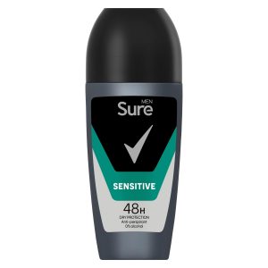Sure Men Antiperspirant Deo Roll On Nonstop Sensitive 50ml