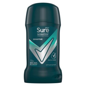 Sure Men Antiperspirant Deo Stick Nonstop Sensitive 50ml