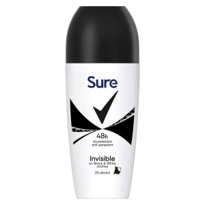 Sure For Women Roll On Deodorant Invisible Pure 50ml